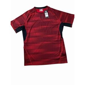 Under Armour HeatGear Compression Shirt Red Black Men’s 3XL NWT